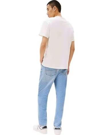 TOMMY JEANS CAMISETA DE MANGA CORTA DM0DM20322-YBL EN PARA HOMBRE BLANCO