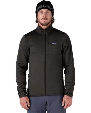 PATAGONIA GIACCA PATAGONIA UOMO NERA CON ZIP INTERA BLACK