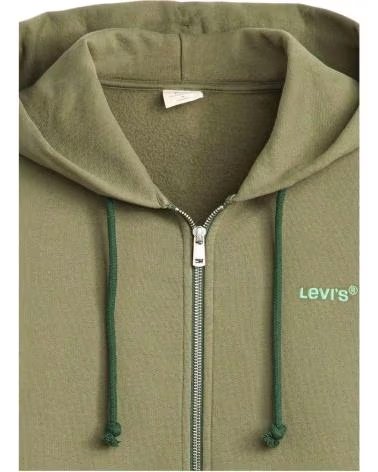LEVIS LEVI´S MEN´S ZIP-UP HOODIE, GREEN, REF: 865603