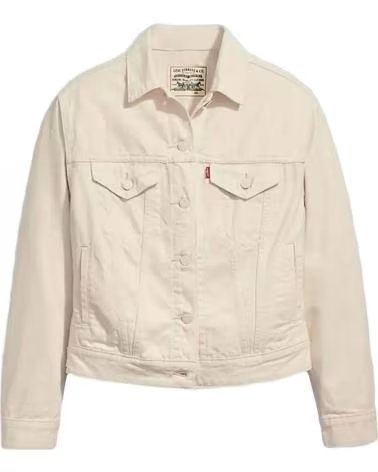 LEVIS GIACCA TRUCKER IN COTONE LEVI´S DA DONNA NEUTRAL