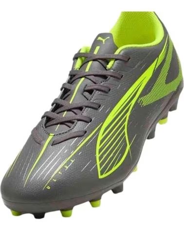 PUMA BOTAS DE FÚTBOL PUMA ULTRA FG MATTE AGED SILVER-YELLOW ALERT-PUMA AGED SILVER