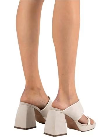 MIM MULES À TALON MIM ÉCRU POUR FEMME ECRU