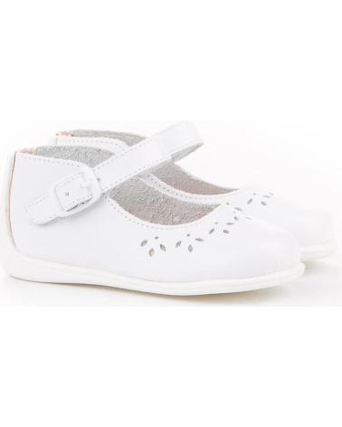 Scarpe per Bambina ANGELITOS MERCEDITA PIEL 101 BLANCO