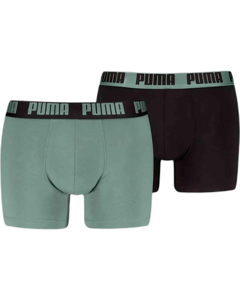 PUMA CALZONCILLO BOXER EN PARA HOMBRE DARK SAGE - BLACK