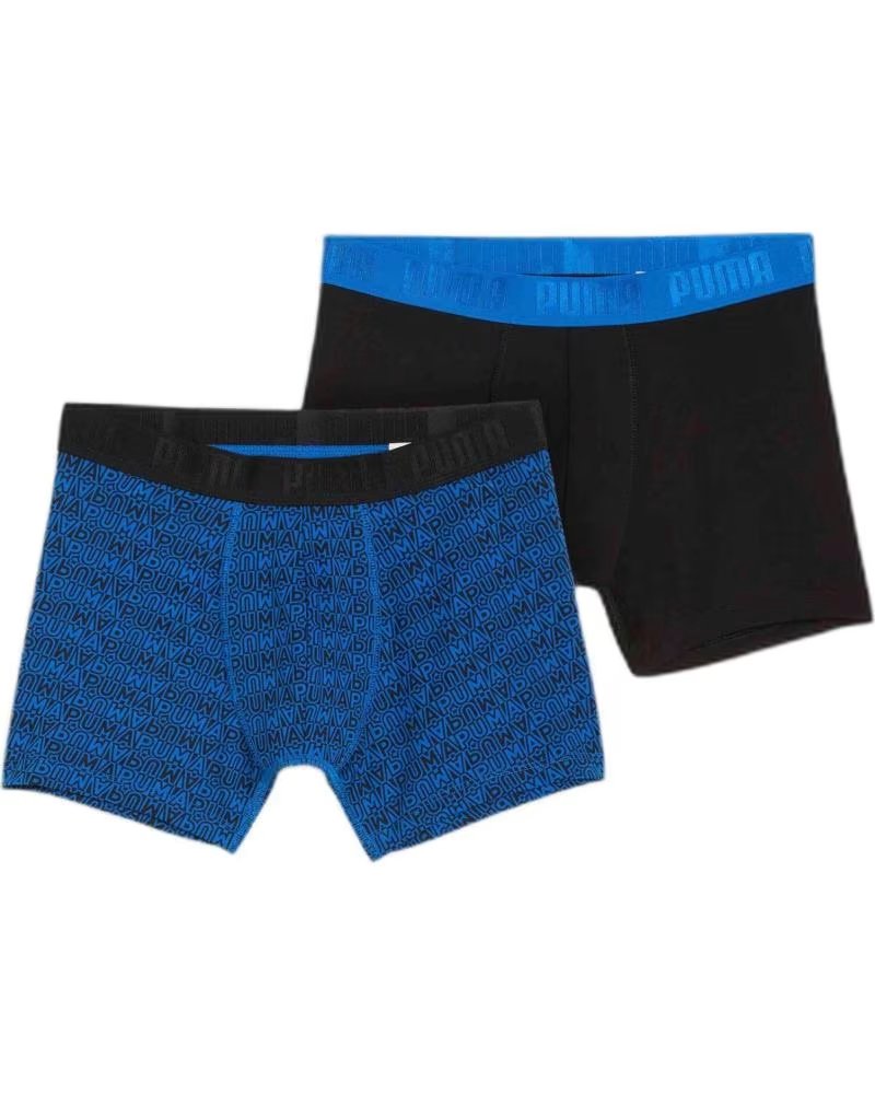 PUMA CALZONCILLO BOXER EN PARA HOMBRE ROYAL BLUE - BLACK