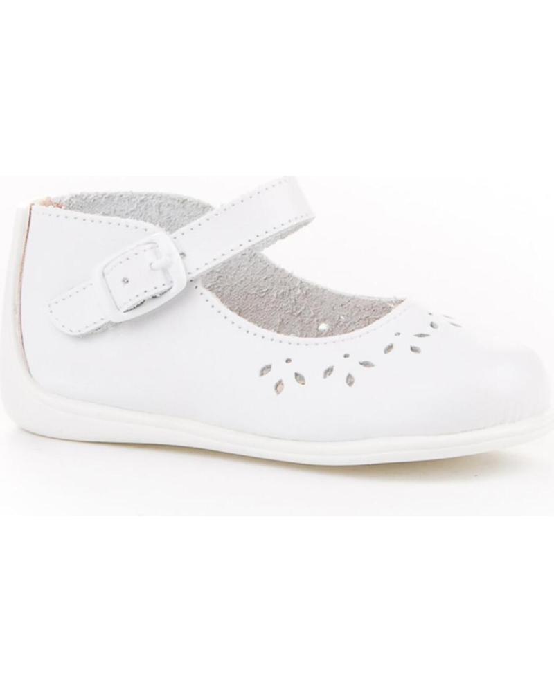 Scarpe per Bambina ANGELITOS MERCEDITA PIEL 101 BLANCO