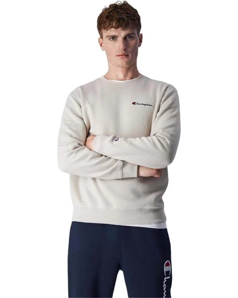 CHAMPION SUDADERA CHAMPIION CREWNECK SWEATSHIRT SVL BEIGE