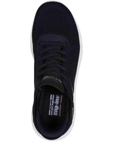 SKECHERS ZAPATILLAS EN NEGRO PARA MUJER BLACK TEXTILE
