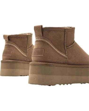 MTNG BOTAS MUSTANG MUJER MARRÓN TAUPE NUEZ TAUPE