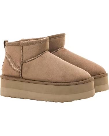 MTNG BOTAS MUSTANG FEMININAS CASTANHO TAUPE NUEZ TAUPE