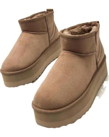 MTNG BOTAS MUSTANG FEMININAS CASTANHO TAUPE NUEZ TAUPE