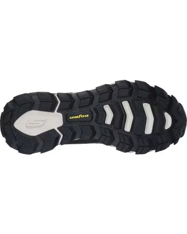 SKECHERS BASKETS SKECHERS GOODYEAR PERFORMANCE HOMME BLACK SYNTHETIC-MESH-GRAY TRIM