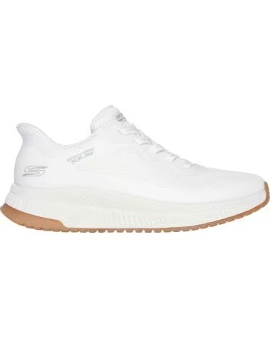 SKECHERS SNEAKERS PERFORMANCE MESH BIANCHE WHITE