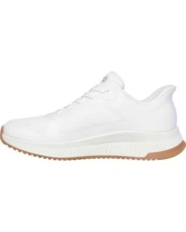 SKECHERS SNEAKERS PERFORMANCE MESH BIANCHE WHITE