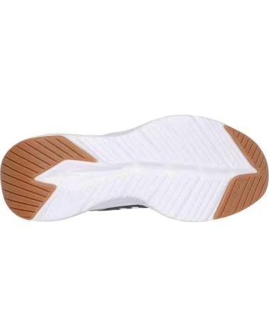 SKECHERS ZAPATILLAS EN PARA HOMBRE WHITE MESH-DURALEATHER-TAUPE TRIM