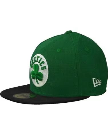 NEW ERA GORRA CELTICS NBA BASIC 595FIFTY BOSCEL VERDE