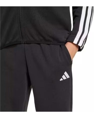 ADIDAS FATO DE TREINO 3-STRIPES COM CAPUZ BLACK-WHITE