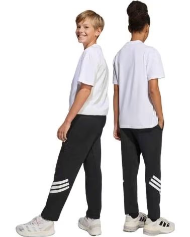 ADIDAS PANTALONI ADIDAS TRAINING 3-STRIPES UNISEX PER BAMBINI BLACK-WHITE