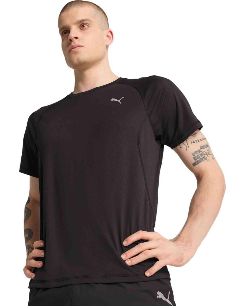 PUMA CAMISETA TECNICA HOMBRE 526600-01 NEGRO