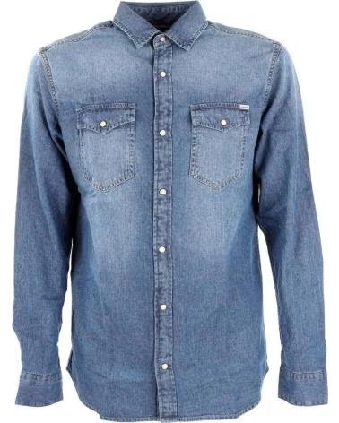 JACK AND JONES CAMICIA DI JEANS JACK & JONES DA UOMO JUNGLE GREEN