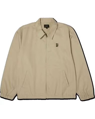 HUF CHAQUETA JK00470 EN BEIGE PARA UNISEX SAND