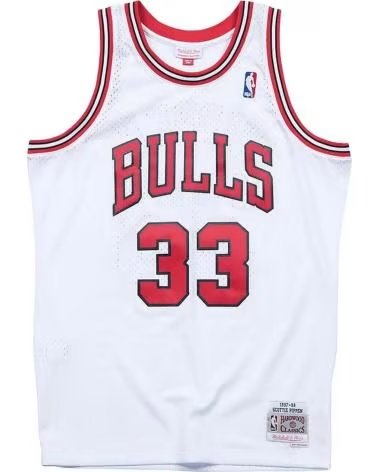 MITCHELL  NESS MAGLIA MITCHELL & NESS SCOTTIE PIPPEN CHICAGO BULLS 33 HARDWOOD CLASSICS