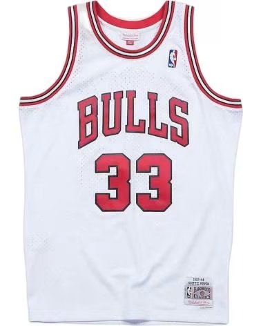 MITCHELL  NESS MAGLIA MITCHELL & NESS SCOTTIE PIPPEN CHICAGO BULLS 33 HARDWOOD CLASSICS