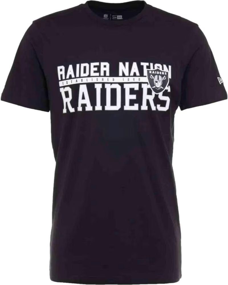 NEW ERA CAMISETA DE MANGA CURTA NEW ERA RAIDERS NATION MASCULINA