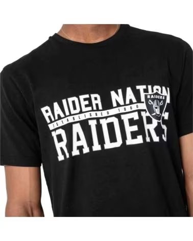 NEW ERA CAMISETA DE MANGA CURTA NEW ERA RAIDERS NATION MASCULINA