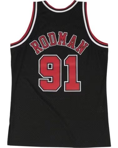 MITCHELL NESS CAMISETA DE BALONCESTO SMJYGS18152 EN PARA HOMBRE NEGRO