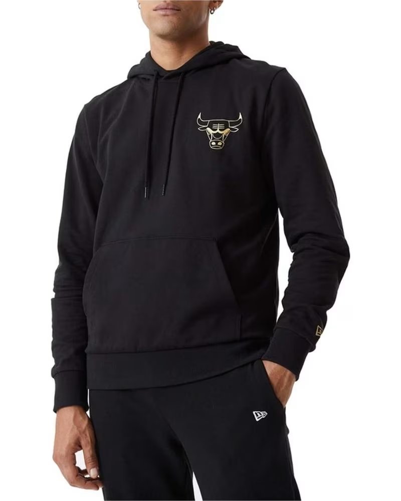 NEW ERA Sudadera Metalic Hoody Bulls - Masdeporte NEGRO