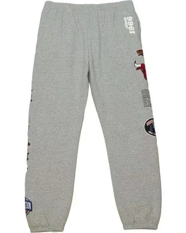 MITCHELL  NESS PANTALONI LUNGHI MITCHELL & NESS CHICAGO BULLS