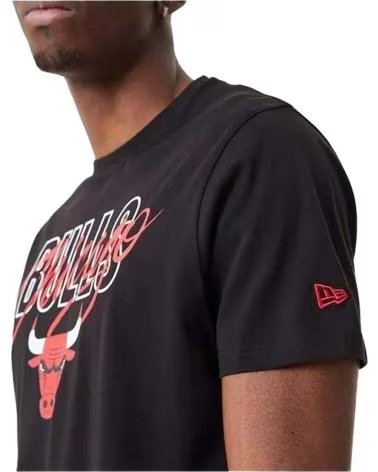 NEW ERA T-SHIRT CHICAGO BULLS PRETA