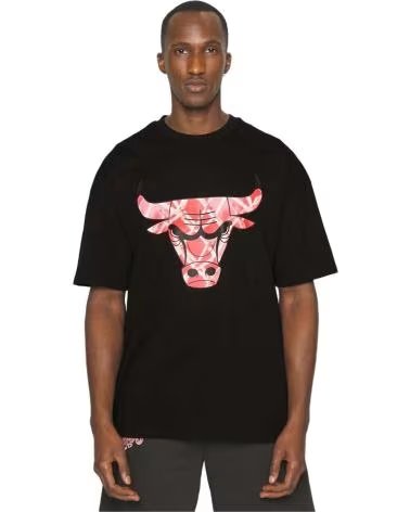 NEW ERA CAMISETA NEW ERA CHICAGO BULLS MANGA CURTA MASCULINA
