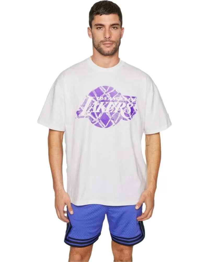 NEW ERA NEW ERA LOS ANGELES LAKERS SHORT SLEEVE T-SHIRT UNISEX