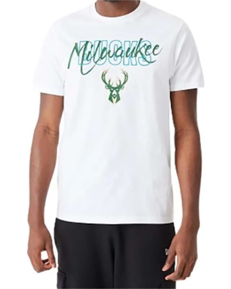 NEW ERA NEW ERA MEN´S MILWAUKEE BUCKS SHORT SLEEVE T-SHIRT