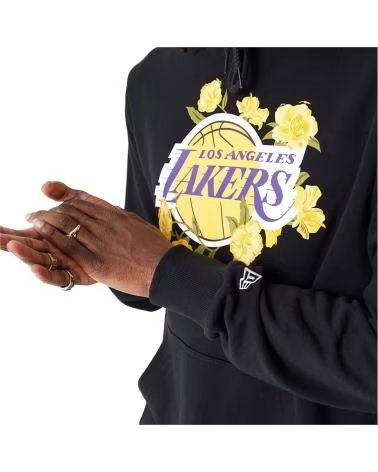 NEW ERA SUDADERA CON CAPUCHA NEW ERA LOS ANGELES LAKERS FLORAL