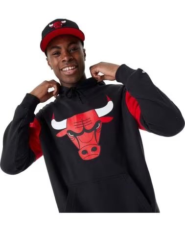 NEW ERA FELPA CON CAPPUCCIO NEW ERA CHICAGO BULLS UOMO