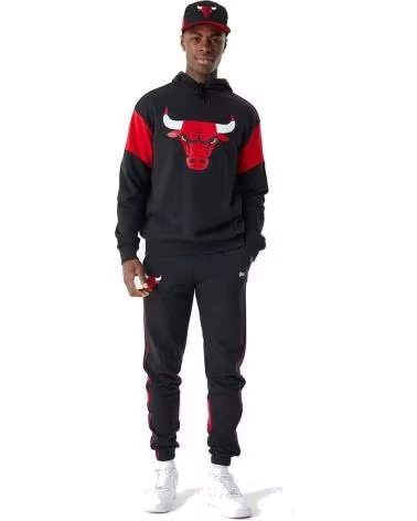 NEW ERA FELPA CON CAPPUCCIO NEW ERA CHICAGO BULLS UOMO