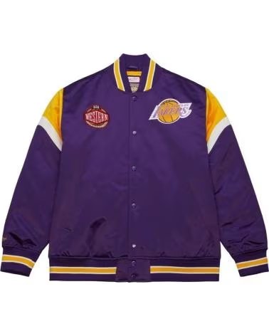 MITCHELL  NESS GIACCA MITCHELL & NESS NBA LOS ANGELES LAKERS UOMO