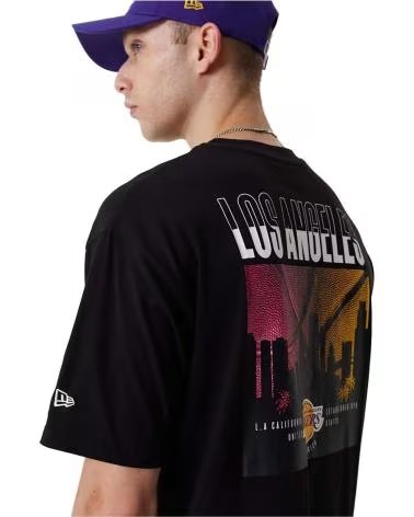 NEW ERA T-SHIRT NEW ERA LOS ANGELES LAKERS NBA HOMME