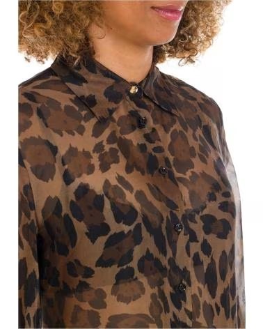 LIU JO CAMICETTA LIU JO DONNA STAMPA DALMATA TRASPARENTE DALMATA PRINT
