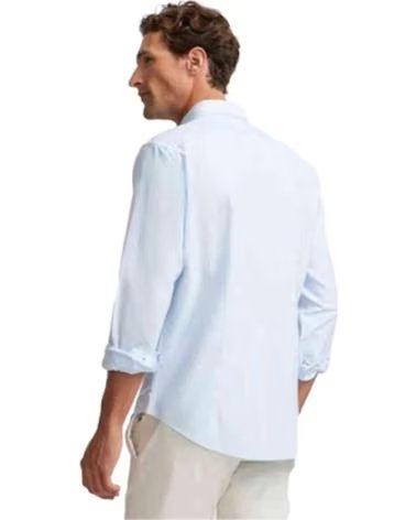 SILBON CAMISA DE VESTIR AZUL CLARO DE MANGA LARGA PARA HOMBRE SILBON CELESTE
