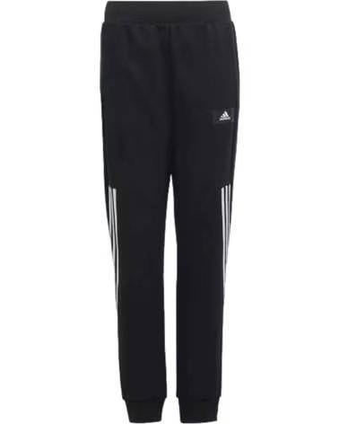 ADIDAS PANTALONI ADIDAS ESSENTIALS 3-STRIPES PER BAMBINI NEGRO-BLANCO