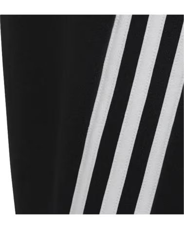ADIDAS PANTALONI ADIDAS ESSENTIALS 3-STRIPES PER BAMBINI NEGRO-BLANCO