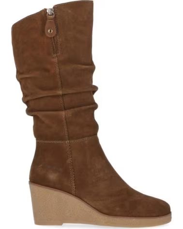 CHIKA10 STIVALI CON ZEPPA CHIKA10 DA DONNA IN CAMOSCIO BLU NAVY DEEP BLUE