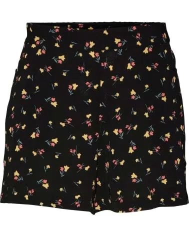 NOISY MAY SHORTS 27023867 FLORAL BLACK