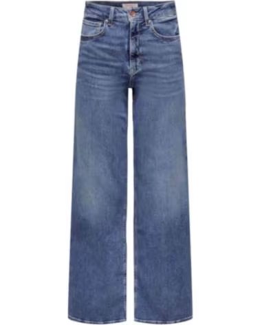 ONLY PANTALON LARGO 15282980 EN PARA MUJER MEDIUM BLUE
