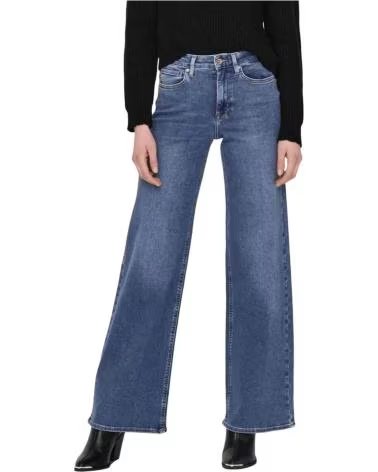 ONLY PANTALON LARGO 15282980 EN PARA MUJER MEDIUM BLUE