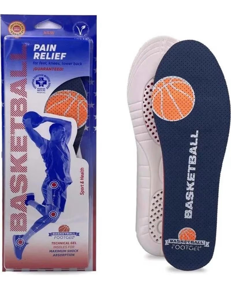FOOTGEL SOLETTE SPORTIVE BASKETBALL - TECNOLOGIA GEL NAVY BLUE